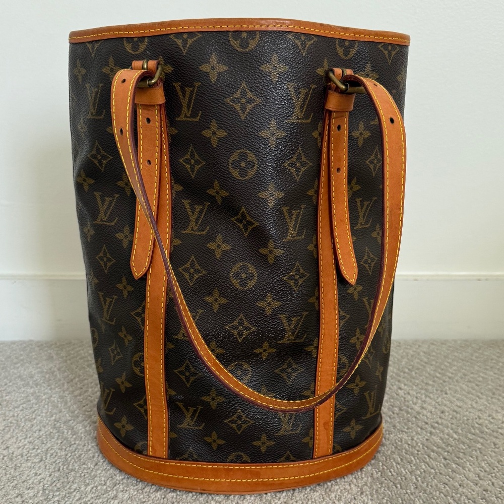 Louis Vuitton Inspired Bucket Bag